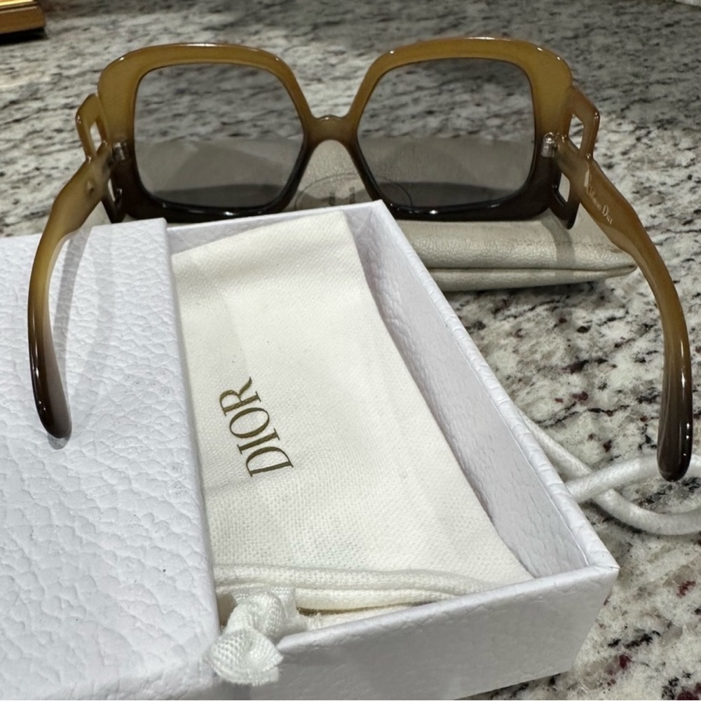 1960s Vintage DIOR “CD “ OPTYL Sunglasses- ONE OF A KIND- DEADSTOCK - Picture 11 of 15